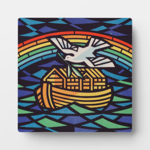 Ark of Noah with Holy Spirit Plaque