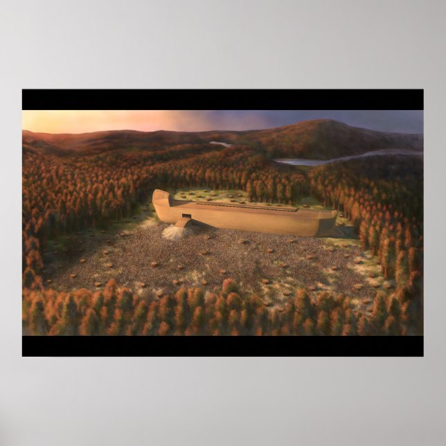 Ark Panorama - Noah's Ark Poster (Devant)