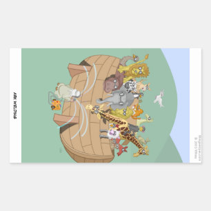 Ark Welding Rectangular Sticker