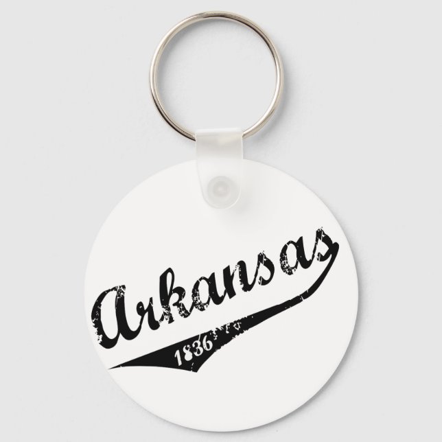 Arkansas 1836 keychain (Front)