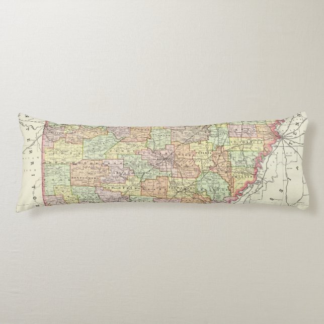 Arkansas 6 body pillow (Front)