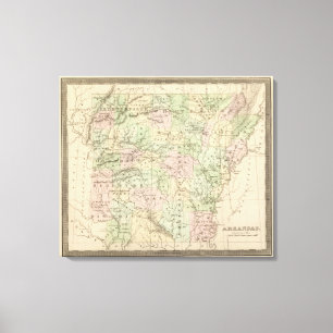 Arkansas 6 canvas print