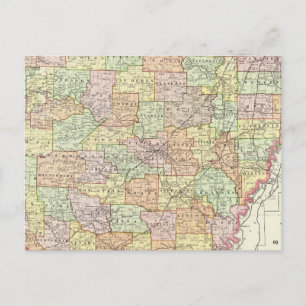 Arkansas 6 postcard