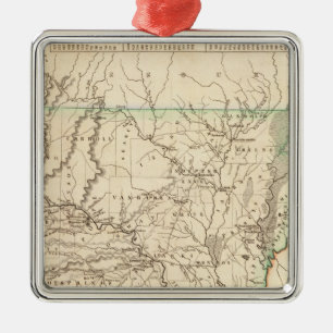 Arkansas 8 metal ornament