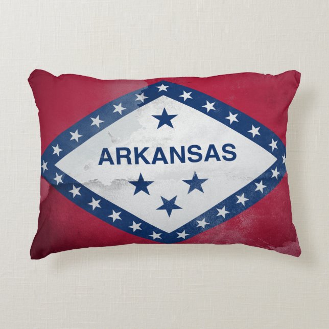 Arkansas Accent Pillow (Front)