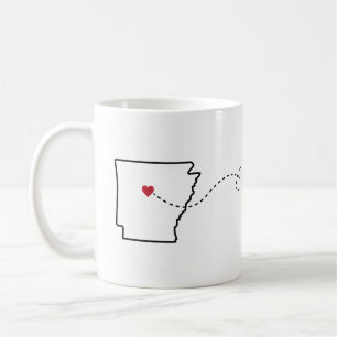 Arkansas au Colorado - Coeur2Coeur Coffee Mug