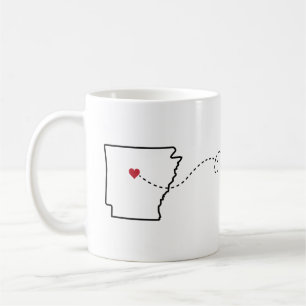 Arkansas au Texas - Coeur2Coeur Coffee Mug