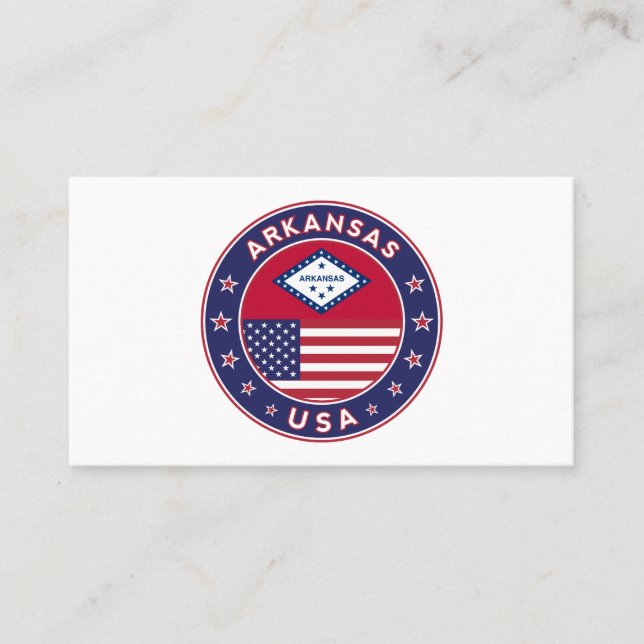 Arkansas Business Card (Front)