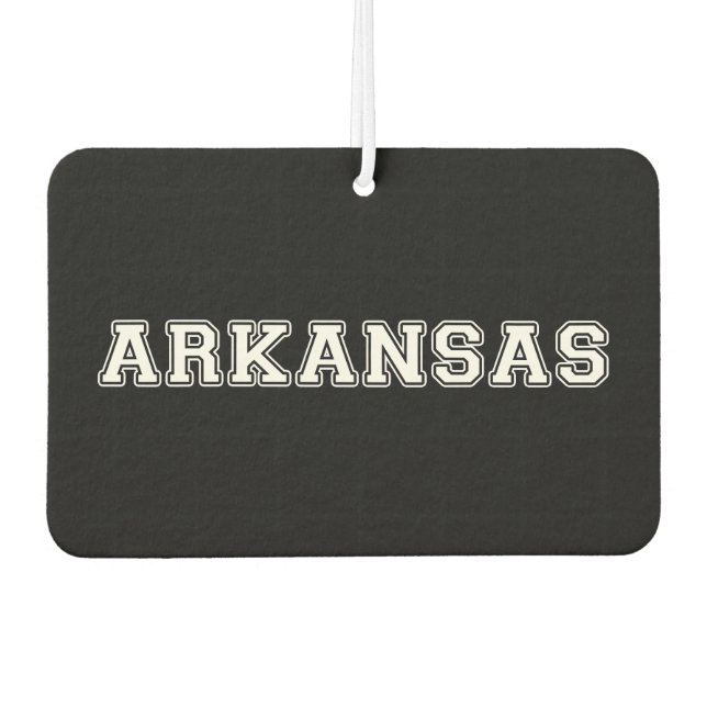 Arkansas Car Air Freshener (Front)