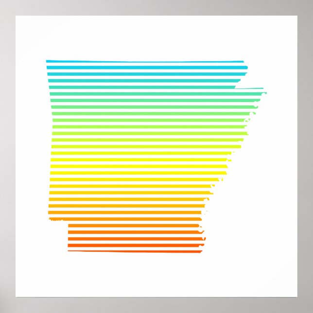 arkansas chill fade poster (Front)