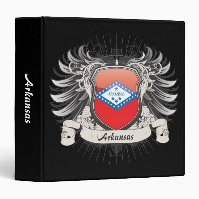 Arkansas Crest Binder (Front/Spine)
