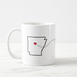 Arkansas en Indiana - Coeur2Coeur Coffee Mug