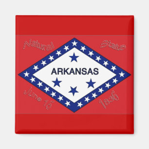 Arkansas Flag Magnet