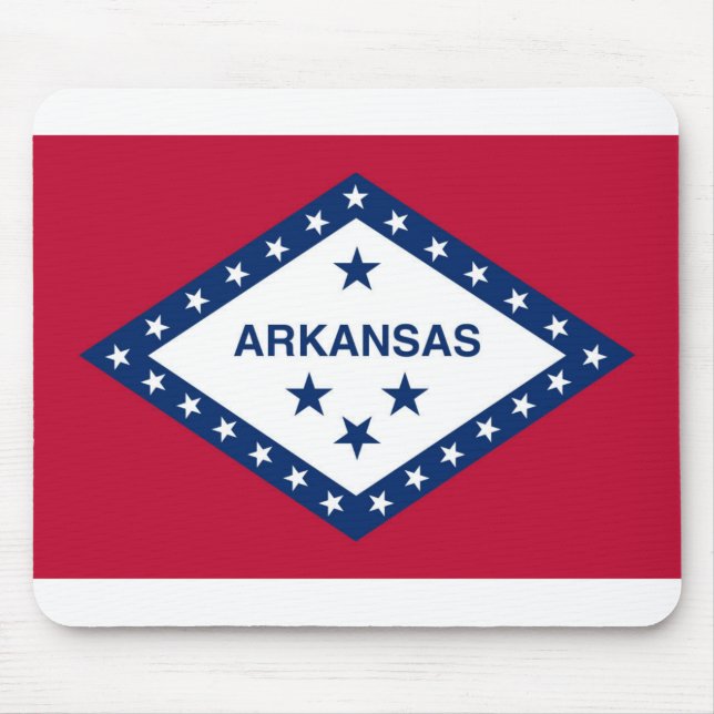 Arkansas flag mouse pad (Front)