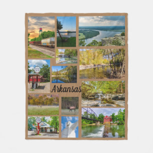 Arkansas Fleece Blanket
