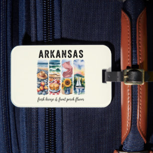 Arkansas – Fresh Breeze & Front Porch Flavour Luggage Tag