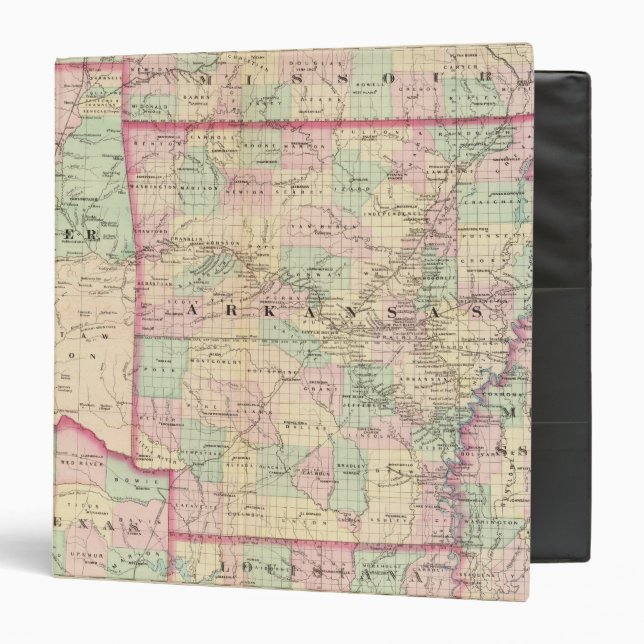Arkansas, Indian Territory Binder (Front/Inside)