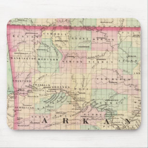Arkansas, Indian Territory Mouse Pad