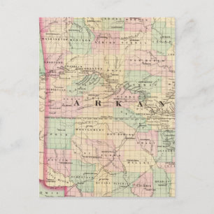 Arkansas, Indian Territory Postcard