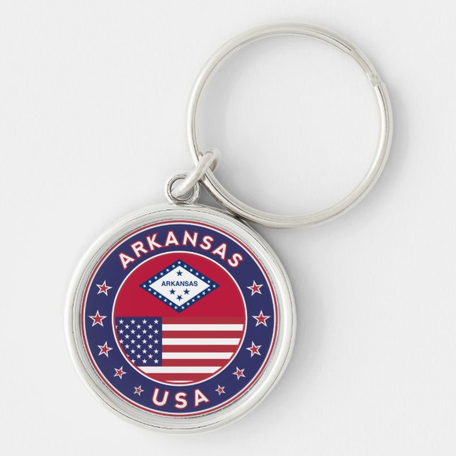 Arkansas Keychain (Front)