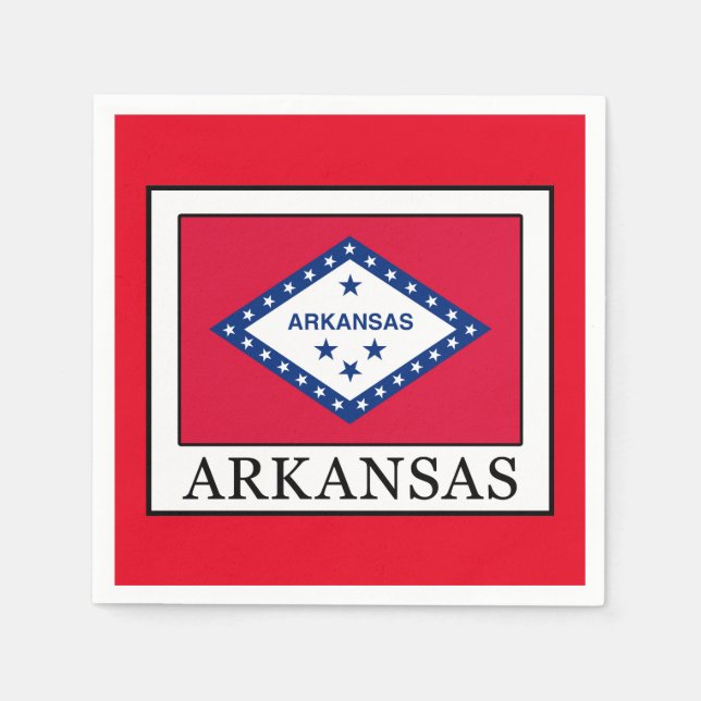 Arkansas Napkin (Front)