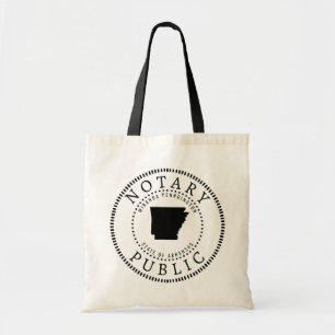 Arkansas Notary Public Personalized Tote Bag