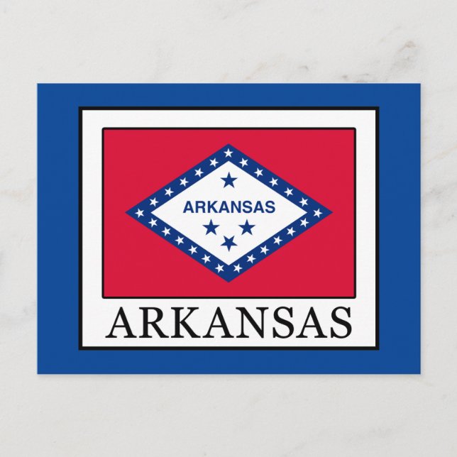 Arkansas Postcard (Front)