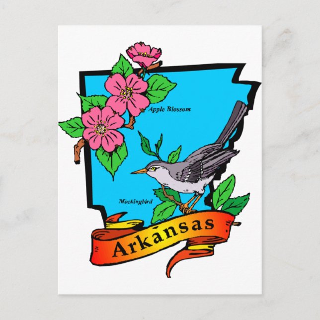 Arkansas Postcard (Front)