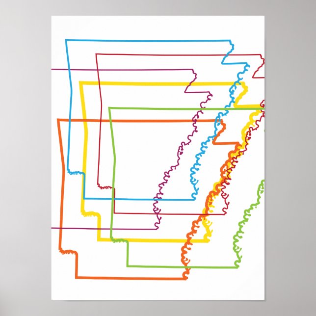 arkansas pride blur poster (Front)