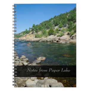 Arkansas River in Colorado Personalized Notebook