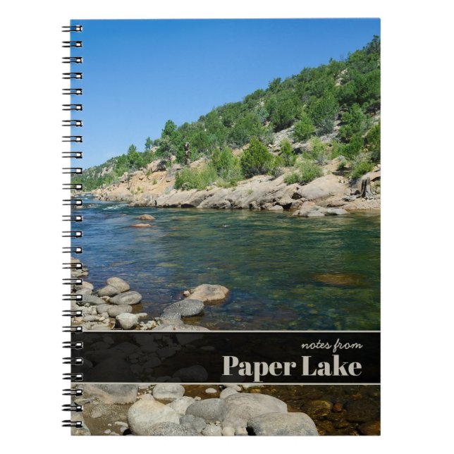 Arkansas River in Colorado Personalized Notebook (Front)