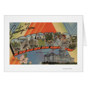 Arkansas (State Capital) - Large Letter Scenes
