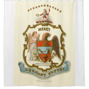 Arkansas state coat of arms 1876