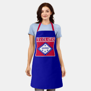 Arkansas State Flag Apron