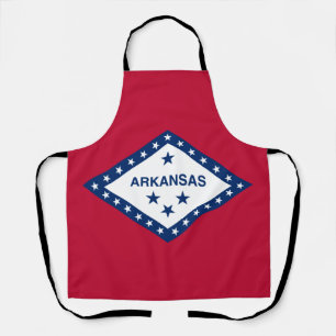 Arkansas State Flag Apron