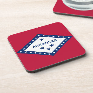 Arkansas State Flag Coaster