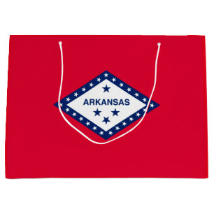 Arkansas State Flag Design Large Gift Bag