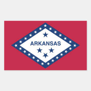 Arkansas State Flag Sticker