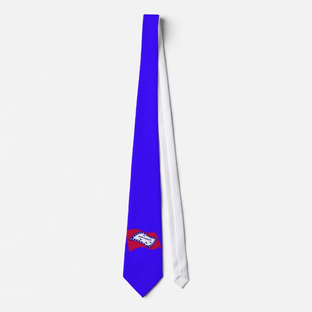 Arkansas State Flag Tie (Front)
