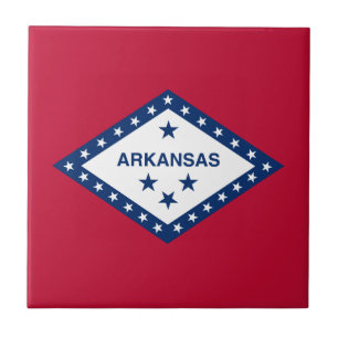 Arkansas State Flag Tile