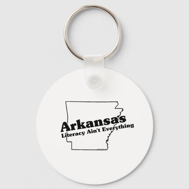 Arkansas State Slogan Keychain (Front)