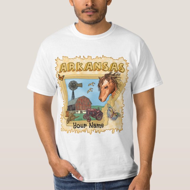 Arkansas  T-Shirt (Front)