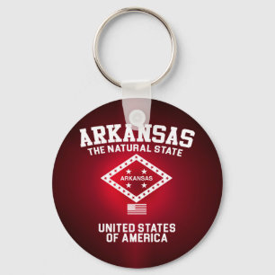 Arkansas The Natural State Keychain