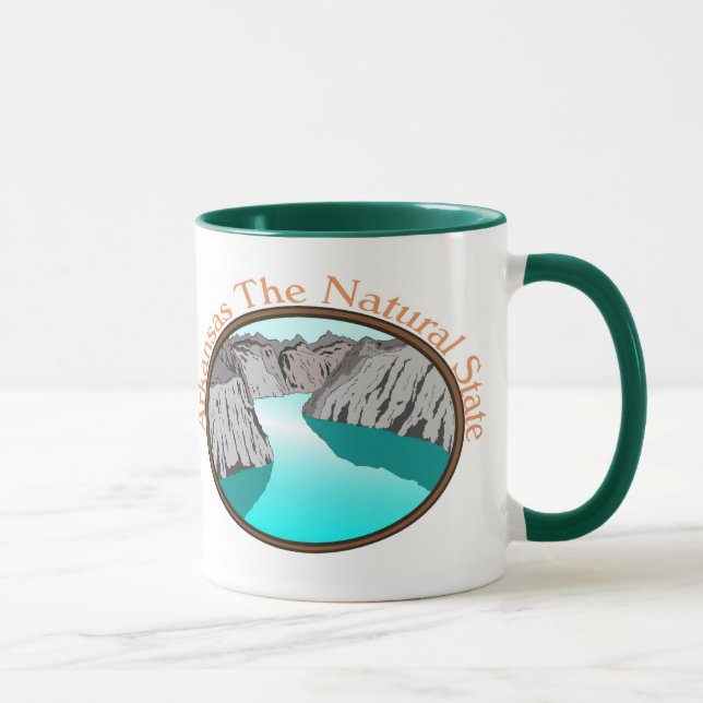 Arkansas the natural state mug (Right)