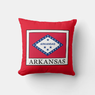 Arkansas Throw Pillow