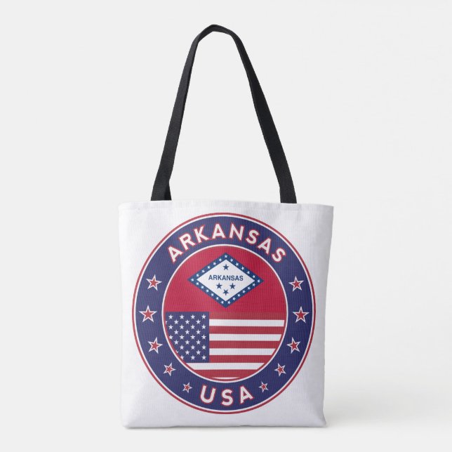 Arkansas Tote Bag (Back)