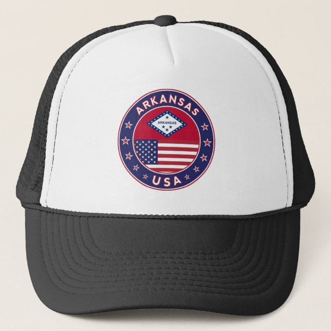 Arkansas Trucker Hat (Front)