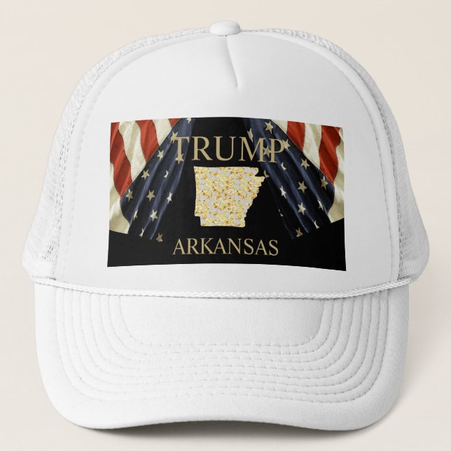 ARKANSAS  TRUCKER HAT (Front)