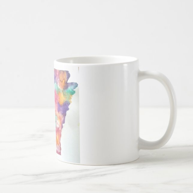 Arkansas Watercolor Mug (Right)
