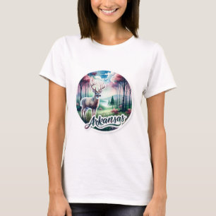 Arkansas, White-tailed deer, T-Shirt